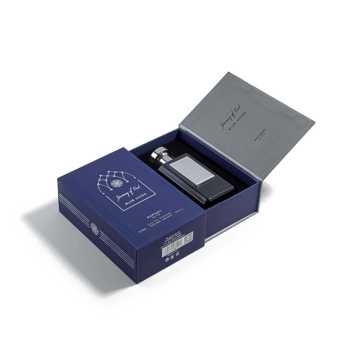 Journey of Oud Blue Moon by La Parfum Galleria Unisex Eau de Parfum Fruity Floral Musk Elegance Long Lasting Premium Scent 100 ml