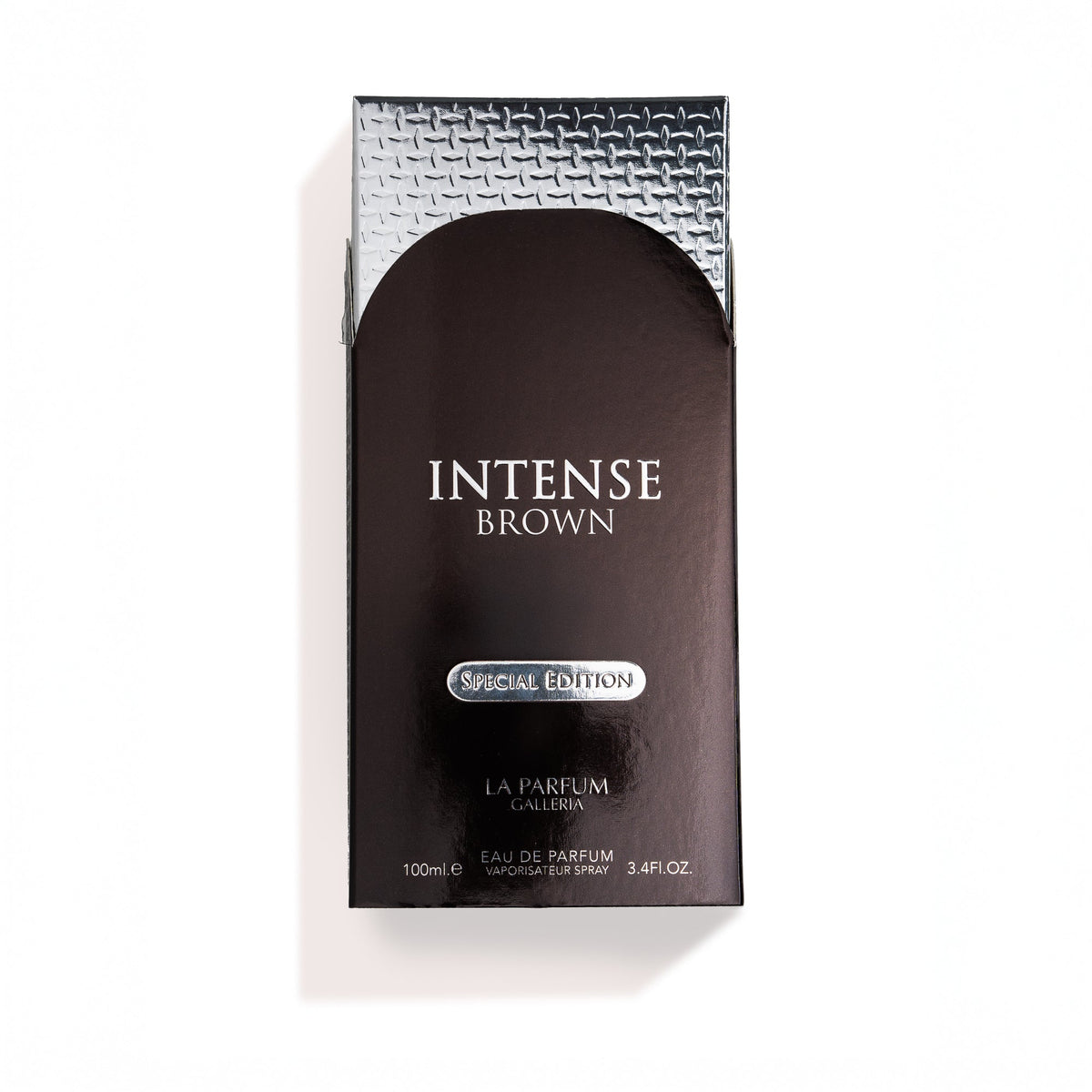 Intense Brown by La Parfum Galleria Unisex Eau de Parfum Coffee Vanilla & Warm Woods Long Lasting Premium Scent 100 ml