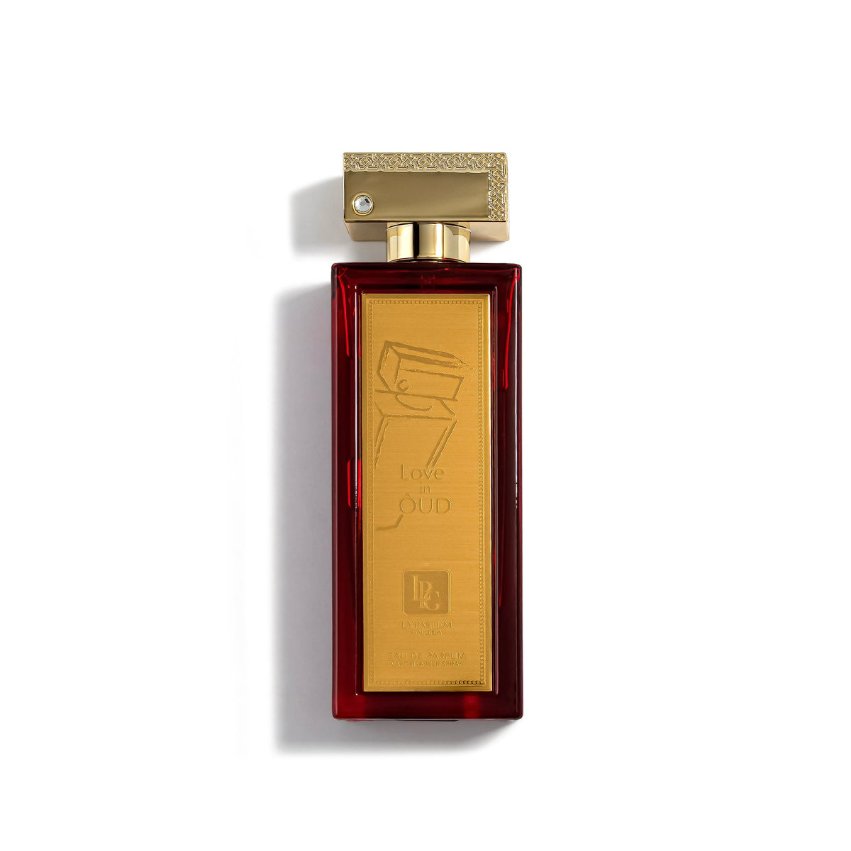 Love in Oud Rouge by La Parfum Galleria Unisex Eau de Parfum Rich Oud Amber & Spices Long Lasting Premium Scent 100 ml