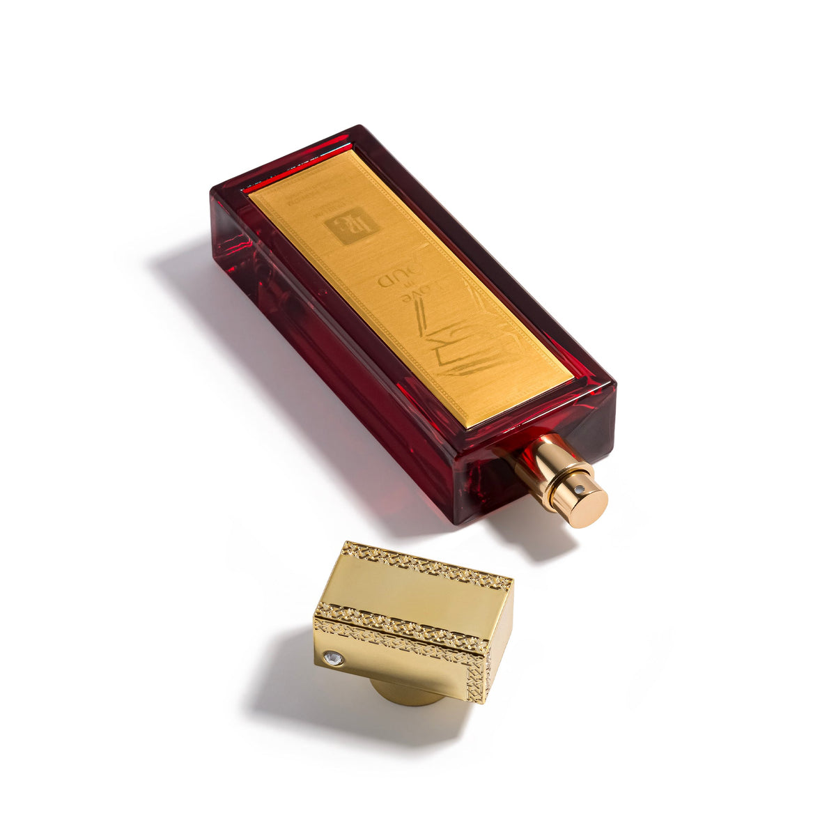 Love in Oud Rouge by La Parfum Galleria Unisex Eau de Parfum Rich Oud Amber & Spices Long Lasting Premium Scent 100 ml