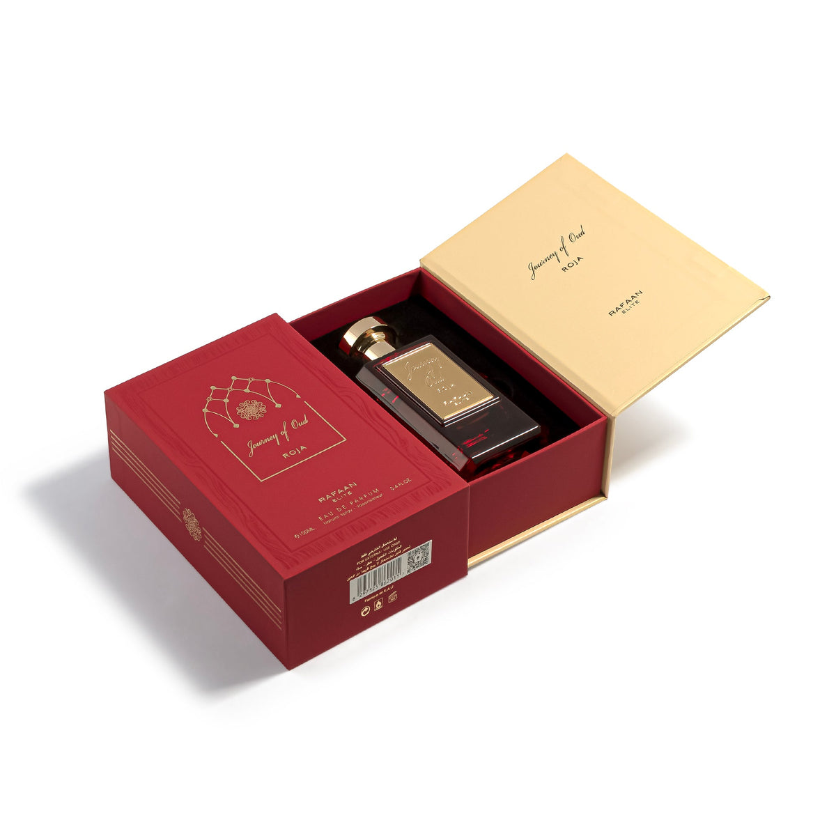 Journey of Oud Roja by La Parfum Galleria Unisex Eau de Parfum Fruity Rose & Warm Amber Elegance Long Lasting Premium Scent 100 ml