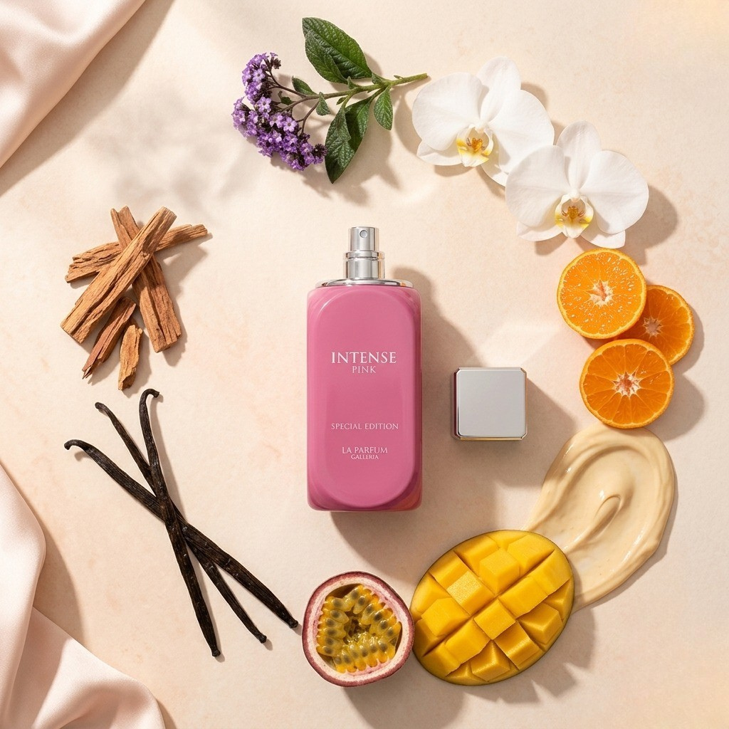 Intense Pink by La Parfum Galleria Women’s Eau de Parfum Soft Floral Fruity Vanilla Long Lasting Premium Scent 100 ml