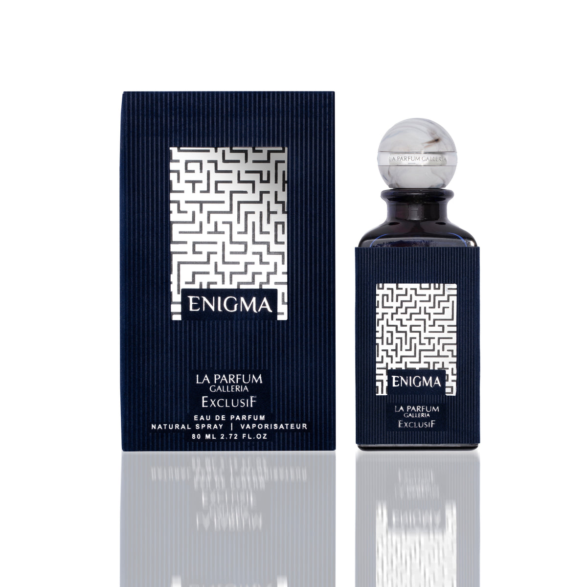 Enigma by La Parfum Galleria Unisex Eau de Parfum Dark Spices & Warm Amber Long Lasting Premium Scent 100 ml
