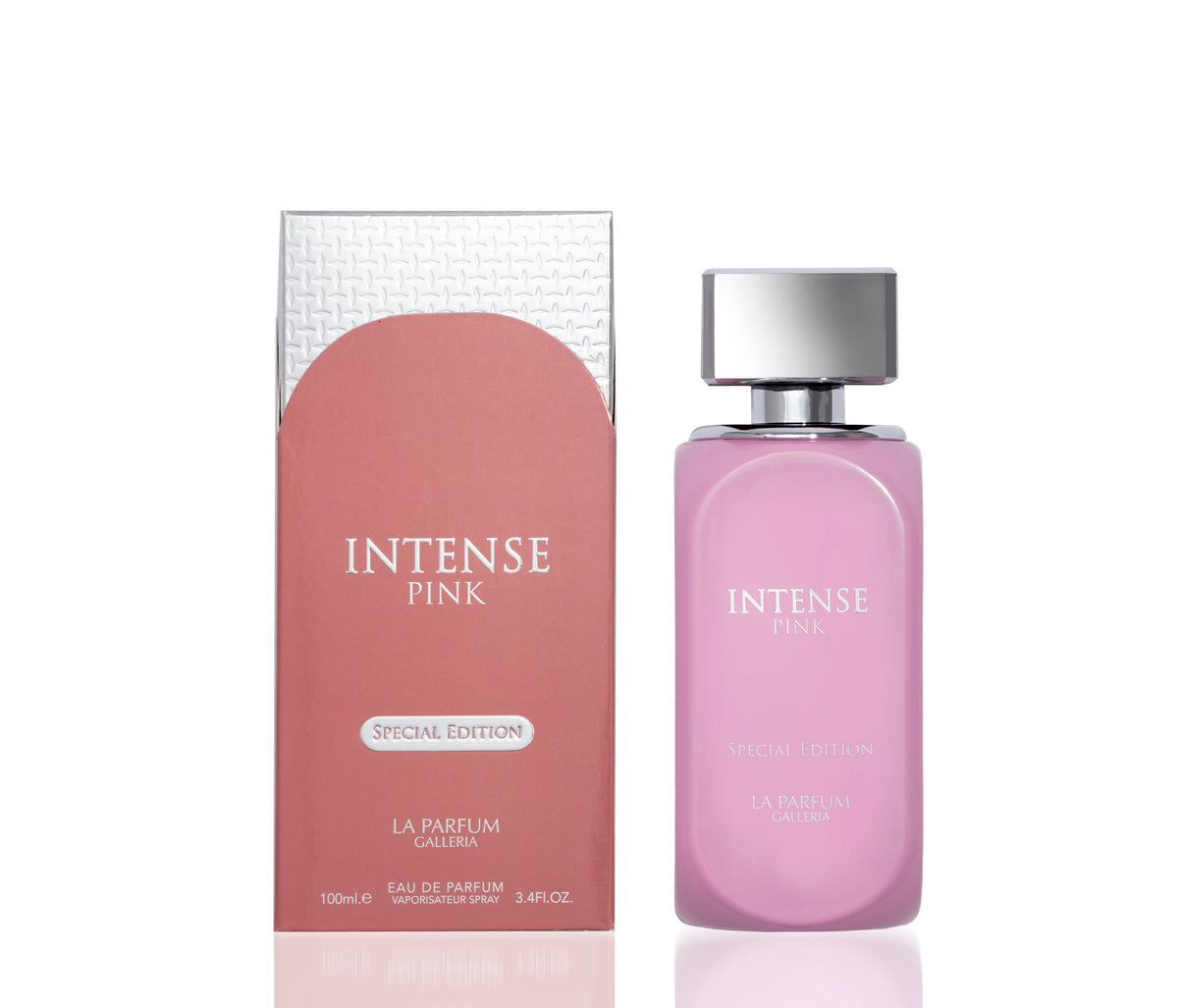 Intense Pink by La Parfum Galleria Women’s Eau de Parfum Soft Floral Fruity Vanilla Long Lasting Premium Scent 100 ml