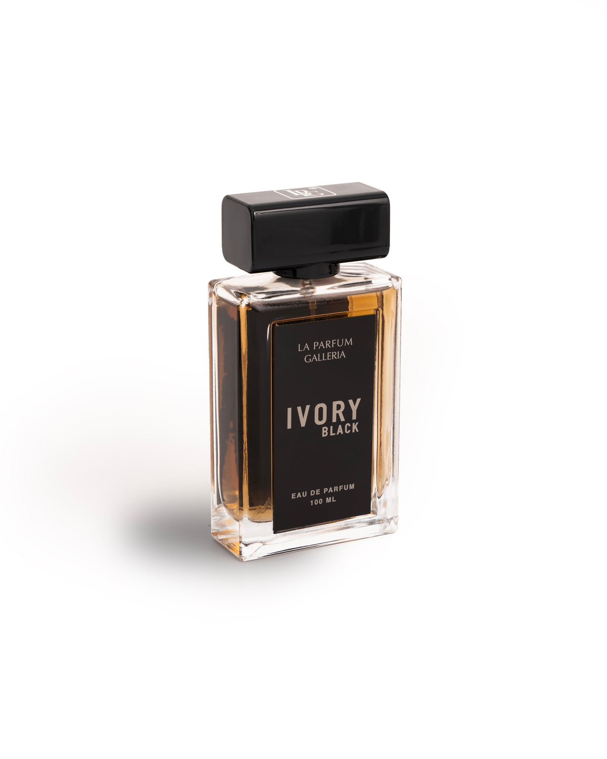 Ivory Black by La Parfum Galleria Unisex Eau de Parfum Rich Amber Woody Elegance Long Lasting Premium Scent 100 ml